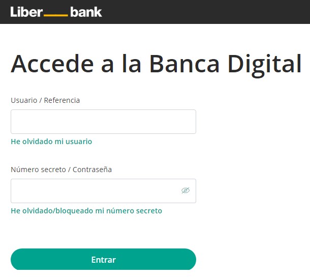 Acceder a la banca digital de liberbank